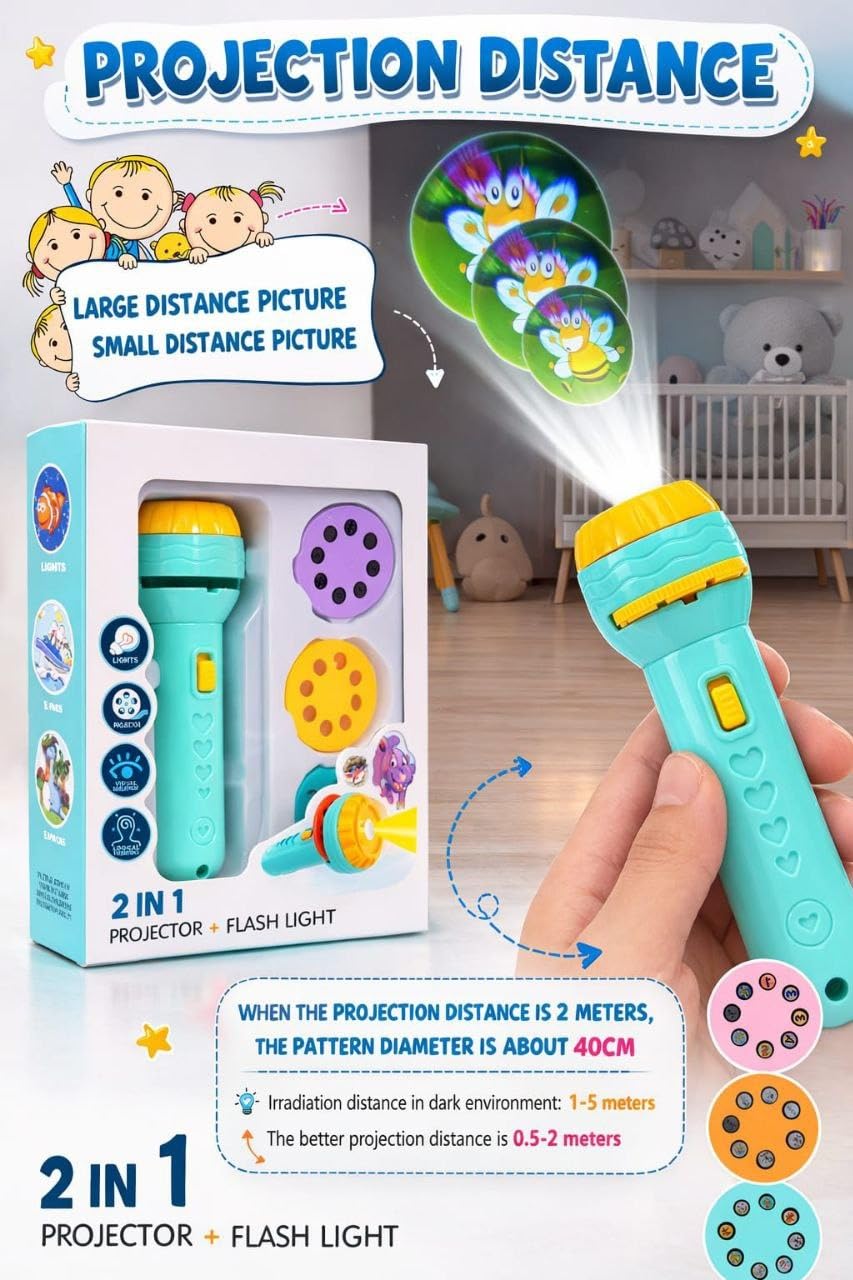 Mini Projector Torch