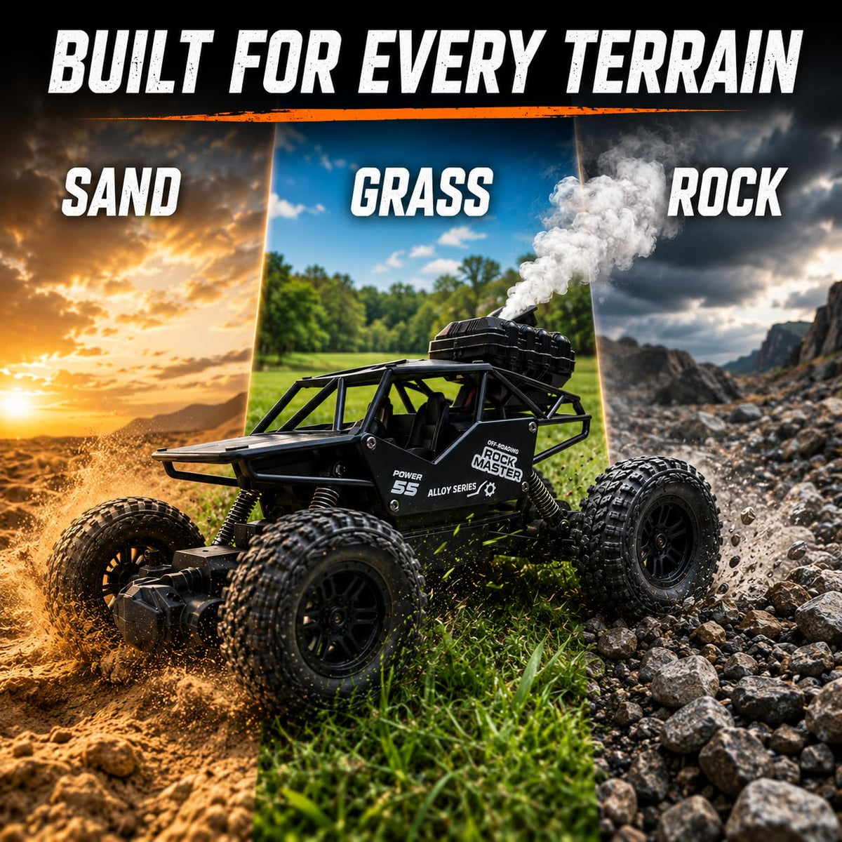 Rock Master RC Car