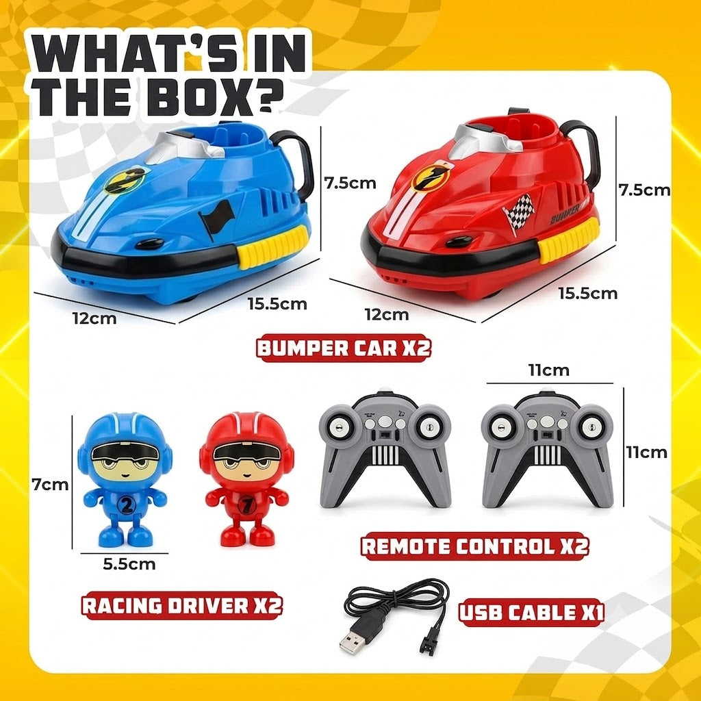 RC Bumper Car Battle