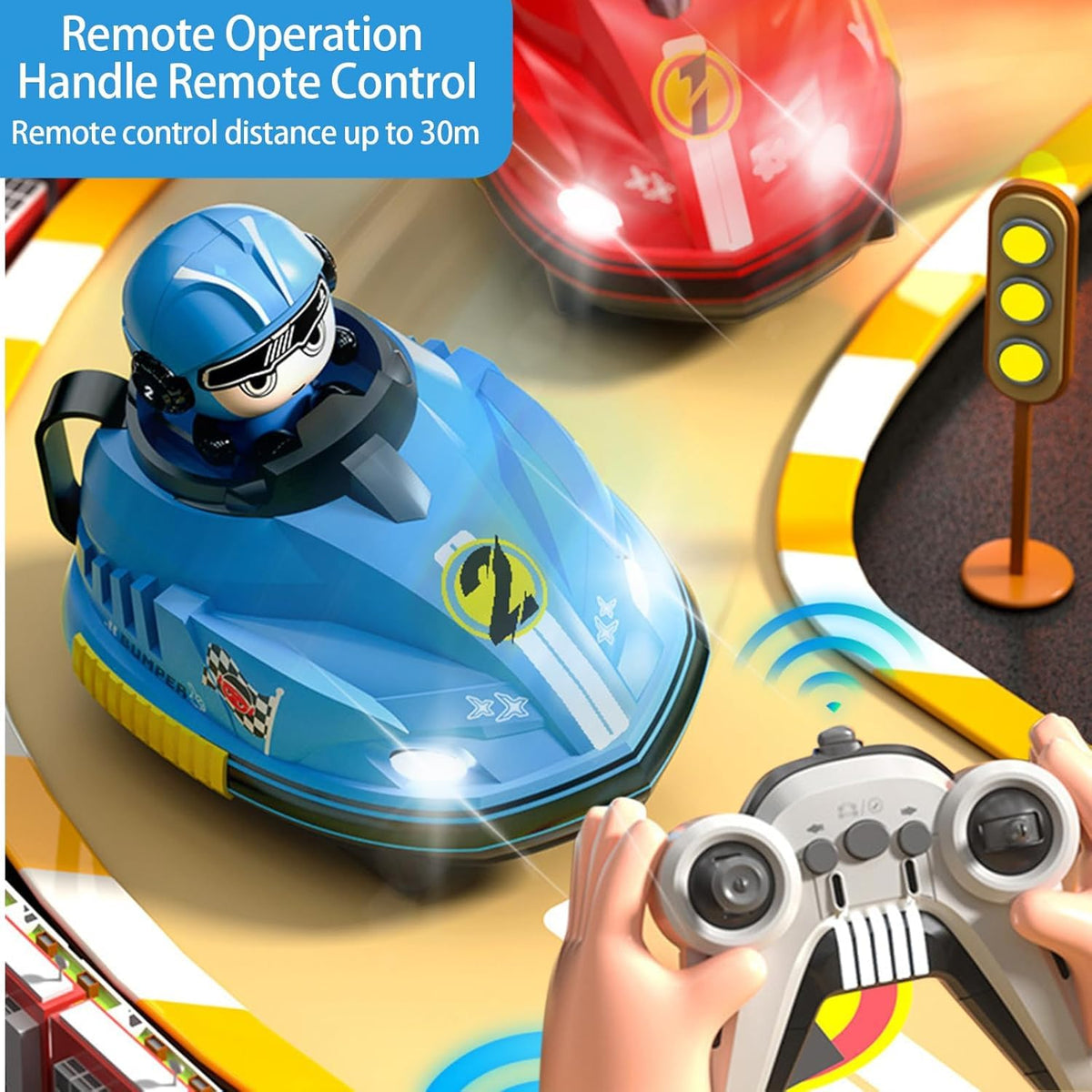 RC Bumper Car Battle