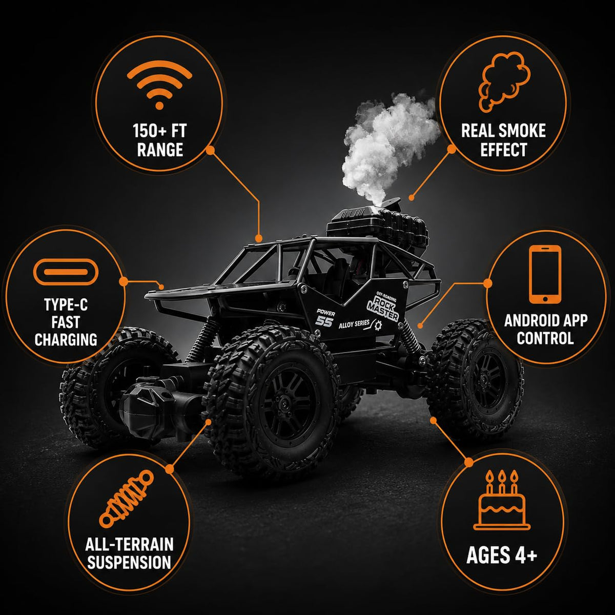 Rock Master RC Car