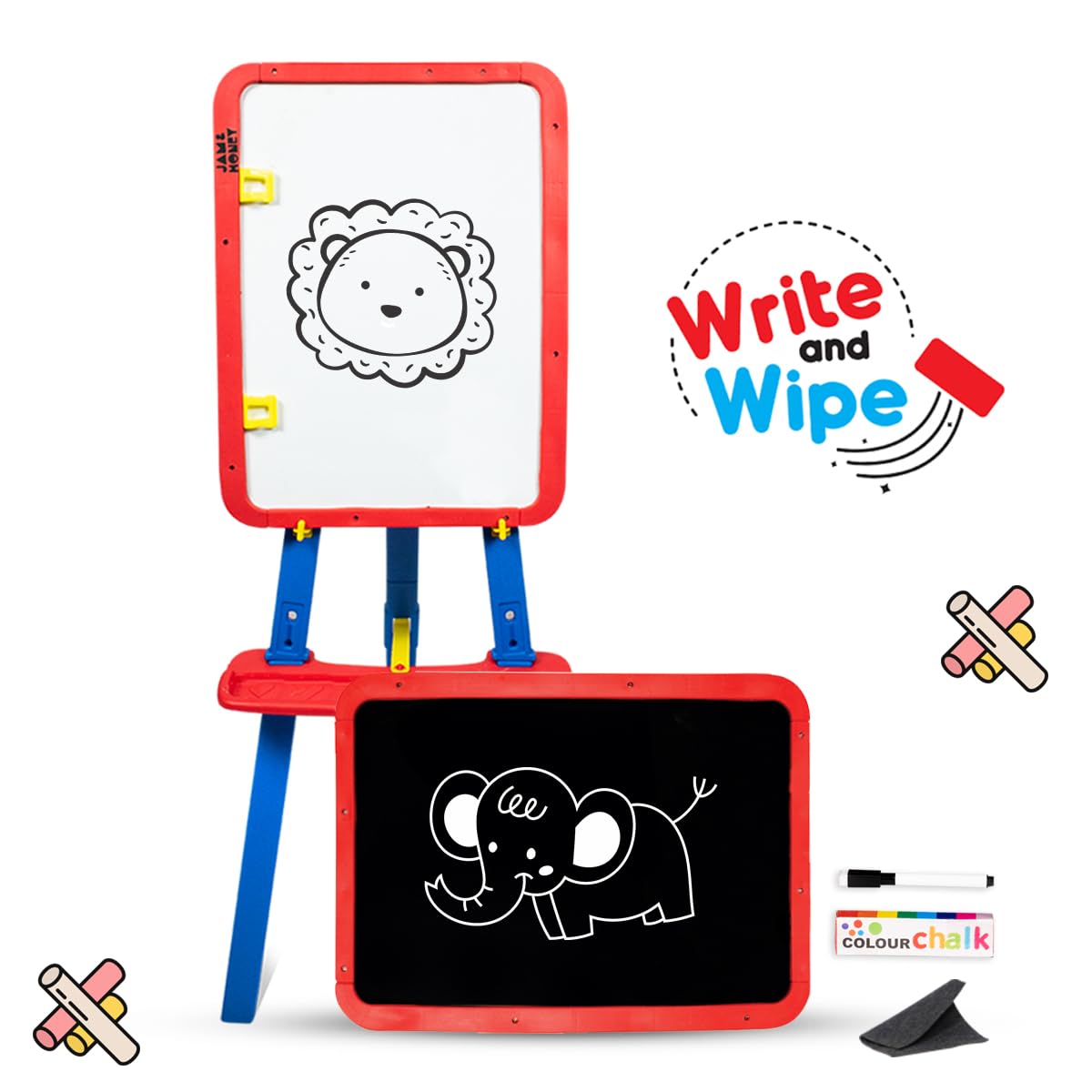 5-in-1 Kids Easel Board