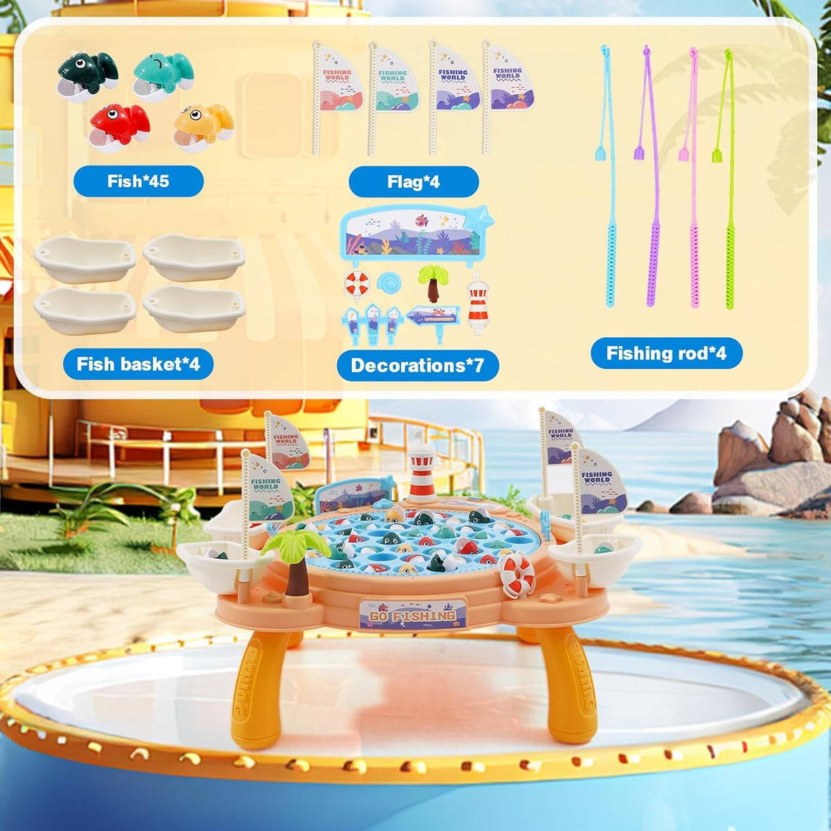 Fishing Game Board Games