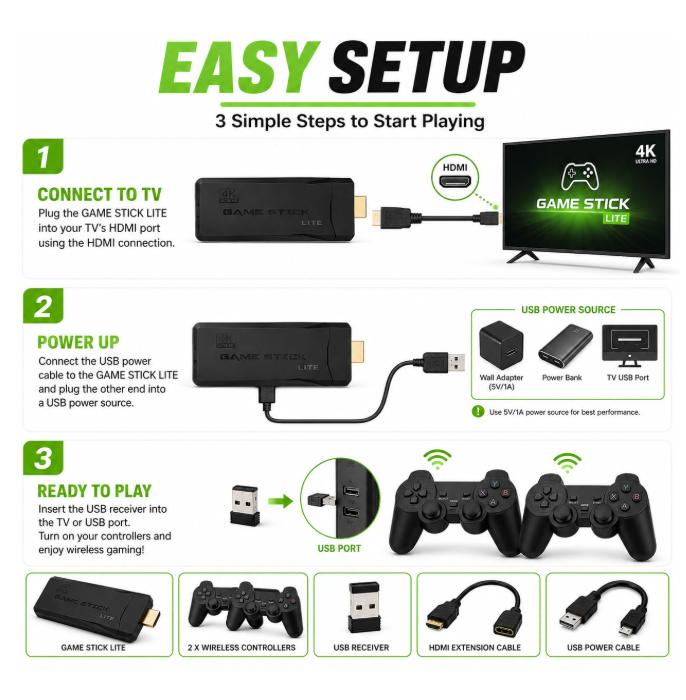 4K TV Video Game