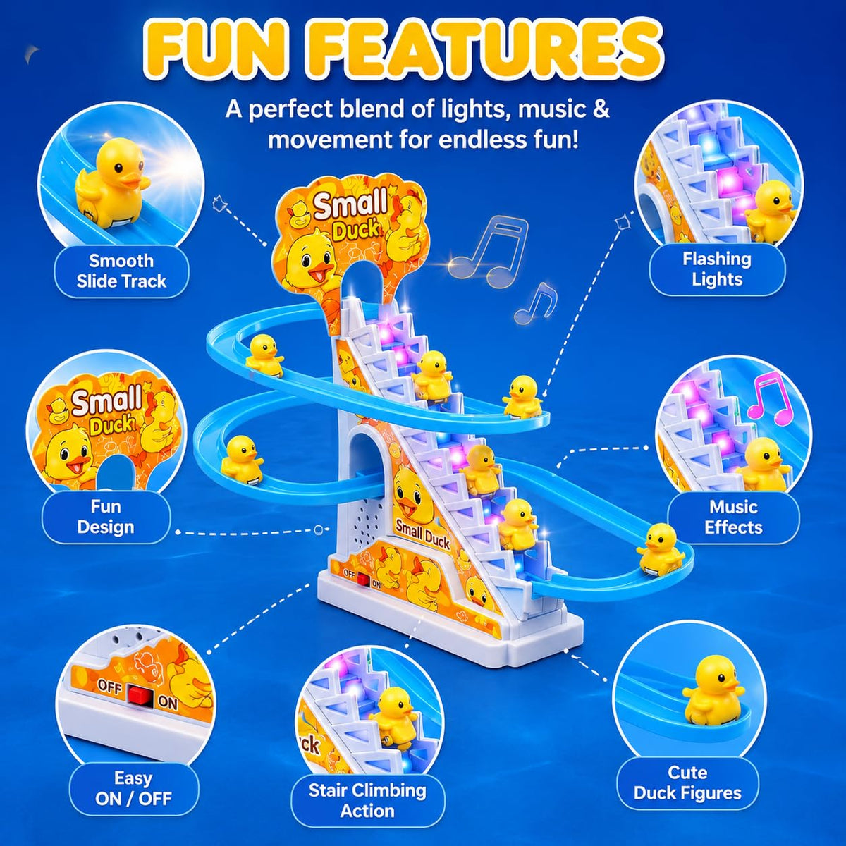 Duck Slide Toy Set