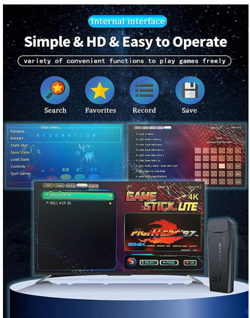 4K TV Video Game