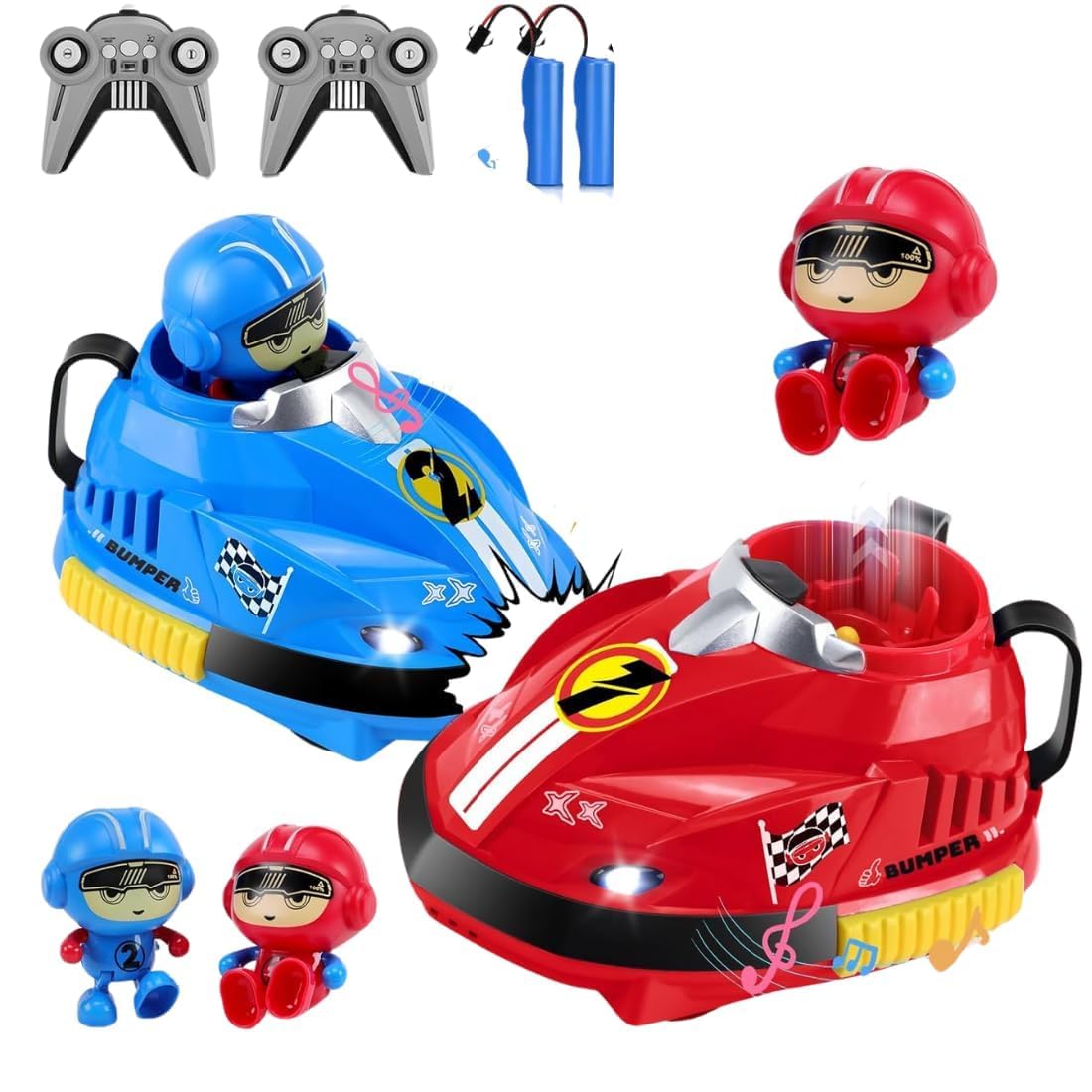 RC Bumper Car Battle