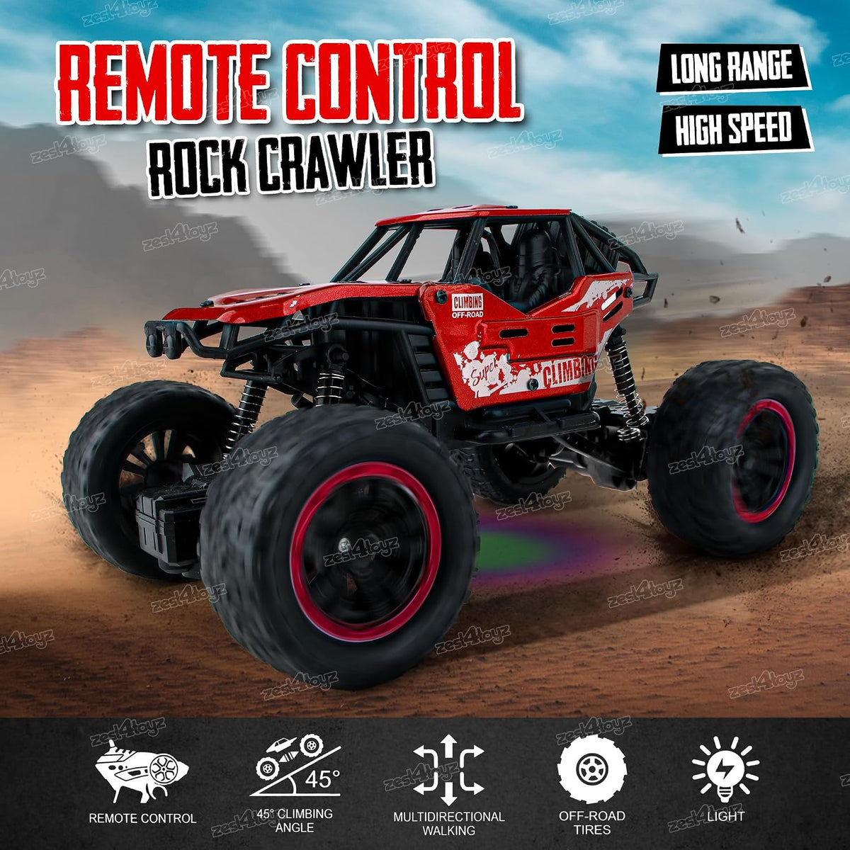 Offroad limbing RC Car