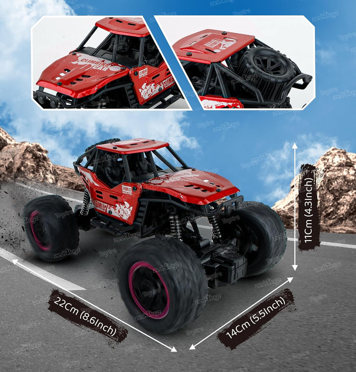 Offroad limbing RC Car
