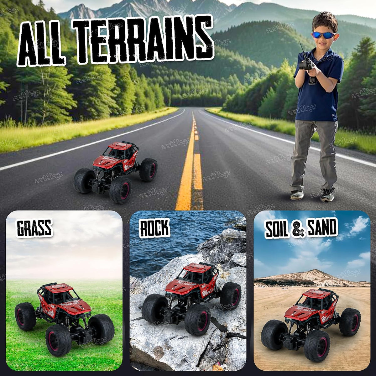 Offroad limbing RC Car