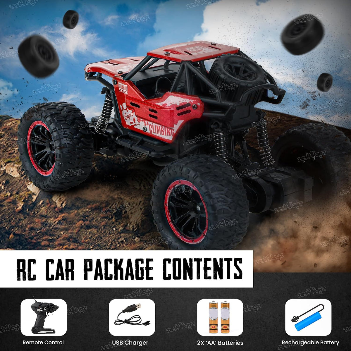Offroad limbing RC Car