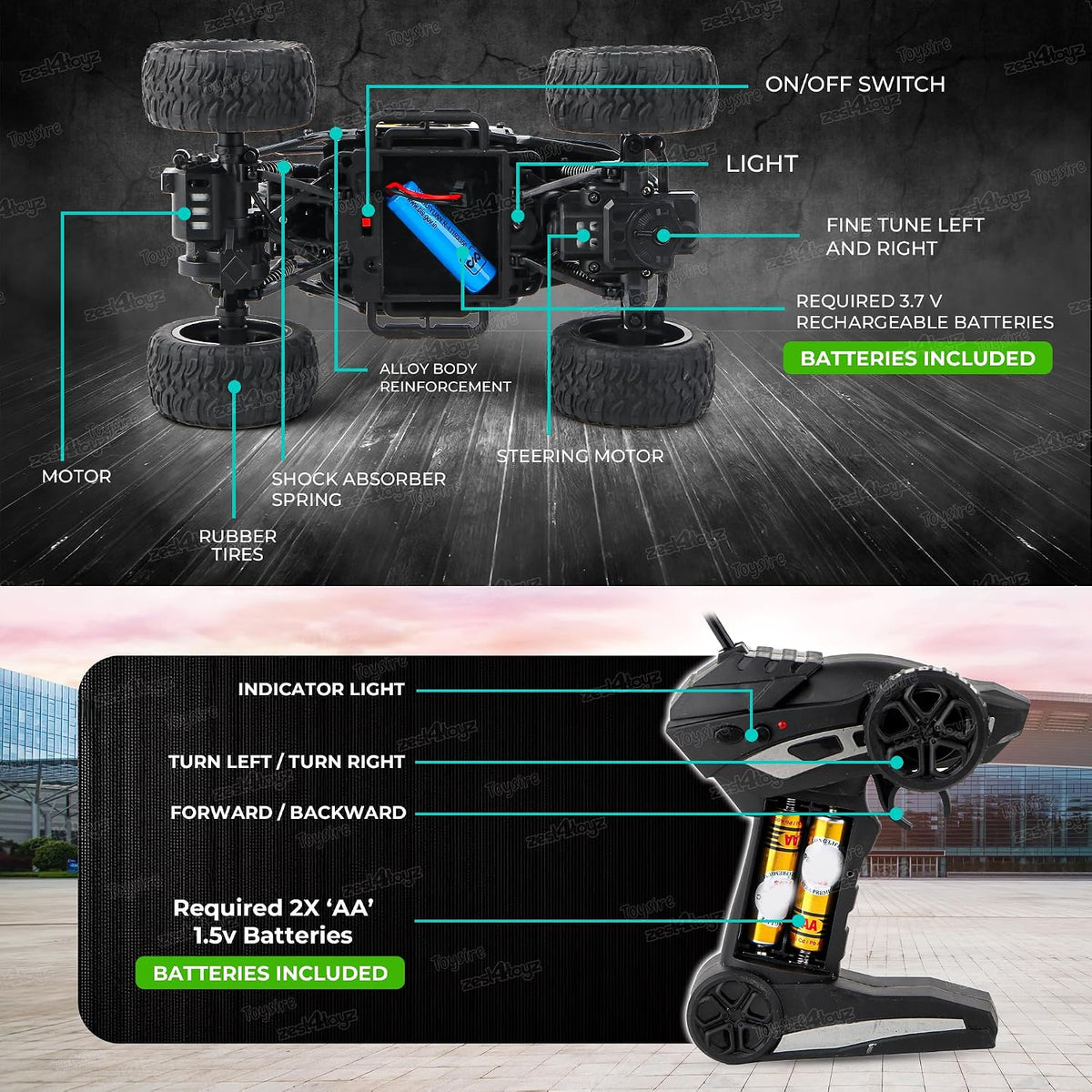 Offroad limbing RC Car